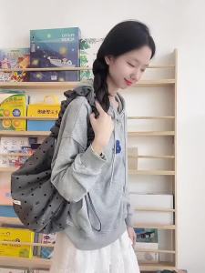 Leopard print bag for women 2026 New autumn Korean-style canvas tote bag large-capacity shoulder bag casual crossbody bag