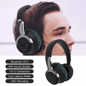 COD HEADPHONE BLUETOOTH GAMING WIRELESS HEADSET EARPHONE 5.2 3D STEREO WITH MIC MIKROPON