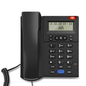 Large Button Phone for Seniors Corded Phone Noise Reduction Phone with Call Display for Hearing Guest Room Hotel Office