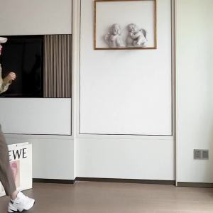 Ammin phong cách Hàn Quốc dây Khóa kéo ẩn eo cao Hoa Pod đi làm 9 Phút Quần Phụ Nữ 2024 xuân hè Phù Hợp Với chân nhỏ E ống thẳng Harlan Quần Giản Dị