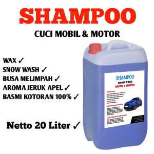 Shampoo Premium 20 Liter Cuci Mobil Motor