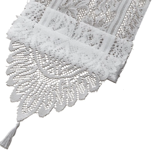 Bồi bàn ren Polyester Khăn trải bàn cho lễ kỷ niệm đám cưới và sử dụng hàng ngày dễ dàng để làm sạch và độ bền