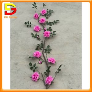 Hoa Giả Dây Hoa Hồng Leo Thân Gỗ Dài 1m7 Trang Trí Cửa Hàng Văn Phòng Quán Spa DC-390