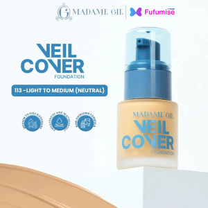 MADAME GIE Veil Cover Foundation Matte Finish | Foundation dengan finish matte