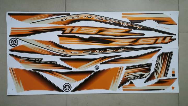 YAMAHA VEGA FORCE ORIGINAL MALAYSIA MADE (LAGENDA VERSION) Stock Decal