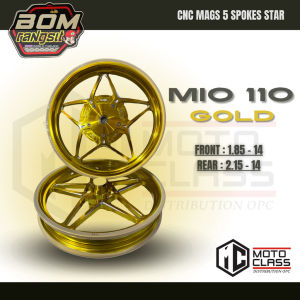 BOM RANGSIT CNC MAGS 5 SPOKES STAR MIO SPORTY