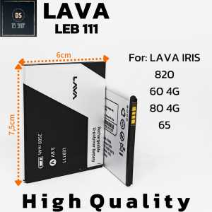 Baterai HP Lava Iris 820 Batrai Lava Iris 65 4G Batre Lava Iris 80 4G Leb 111 LEB111 iris 60 ORI Kualitas Bagus