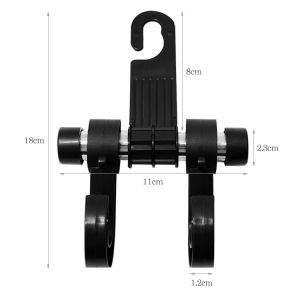 ✳️Ready Stock✳️ Universal Car Truck Seat Back Hanger Organizer Hook Headrest Holder Car storage hook cute holder 汽车座椅背挂钩