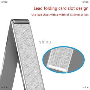 [COD] shiou Fish Lead Sheet Roll Plate With Card Slot Sinkers Lead Sheets Strip Sinker Sheeting Strip Lead Roll Tape Portable Fishing Tackle