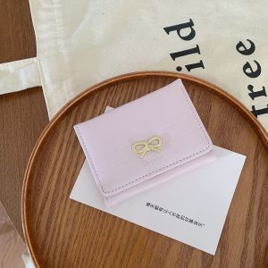 MOUSSON  ใหม่หลากสี INS กระเป๋าสตางค์ผู้หญิงสไตล์เกาหลีกระเป๋าถือกระเป๋าสตางค์สไตล์เกาหลีกระเป๋าสตางค์ผู้หญิง INS กระเป๋าใส่เหรียญแฟชั่นเรียบง่าย