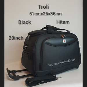 Tas Pakaian Troli Polo Interclub 52cmx26x36cm ukuran medium