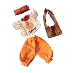 BUENOO Fashion 30cm Doll Clothes Pretty Sweater Coat 1/6 BJD Doll Outfit Set Cute Fall and Winter Style Doll Dress Girl Toy Gift