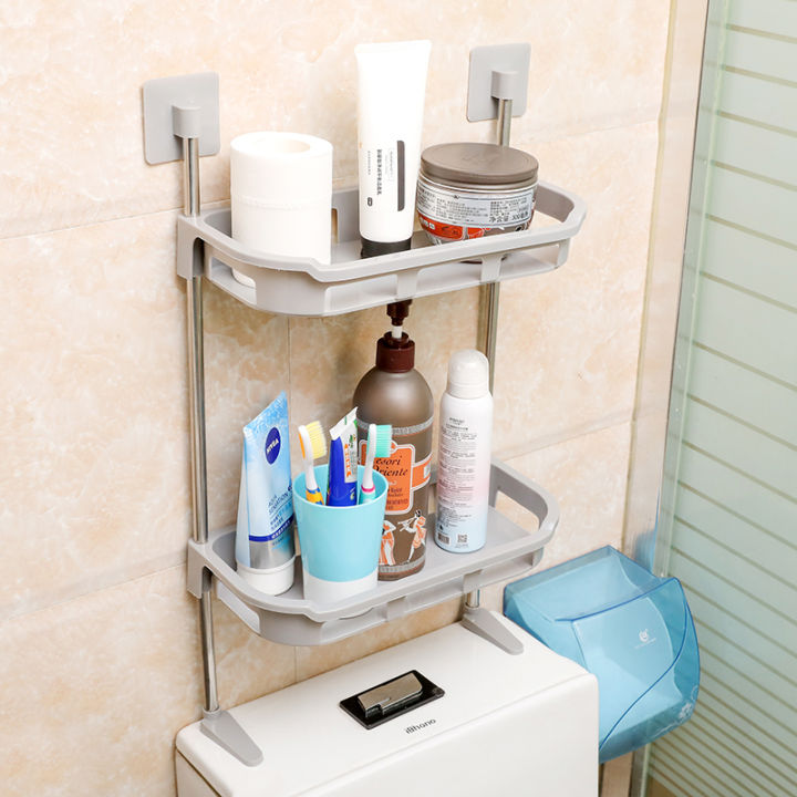 2 Layer Toilet Rack Organizer Bathroom Rack Bathroom Shelf Bathroom