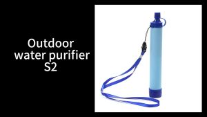 Outdoor Personal Water Filter Portable Water Filtration System Water Purifier Set for Hiking Camping