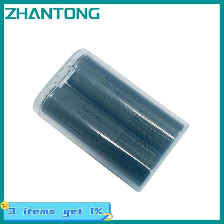 ZHANTONG Section 20700 21700 Plastic Transparent Pp Battery Storage Box ...