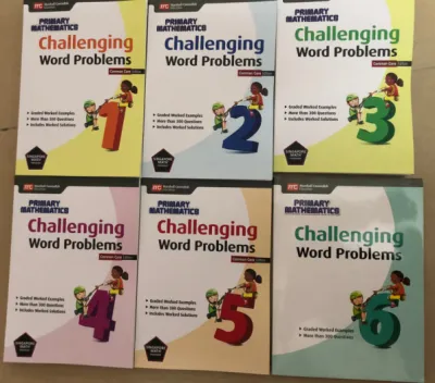 Singapore Primary Mathematics Challenging Word Problems grade 1- grade 6