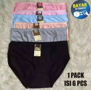 1 LUSIN CD Wanita Dewasa Bahan Halus Adem dan Tebal Kualitas Terbaik Tank Top