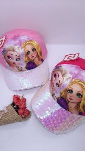 Mũ nón kết công chúa tuyết cho bé gái từ 4 tuổi - kết cườm lung linh