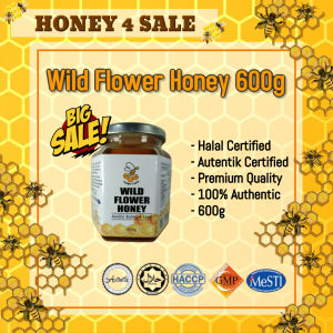 <PROMO> Pure Honey / Honey Original / Madu Ori / Madu Asli / Honey Comb / Zero Added Sugar / Authentic/ Halal / KKM - 600g
