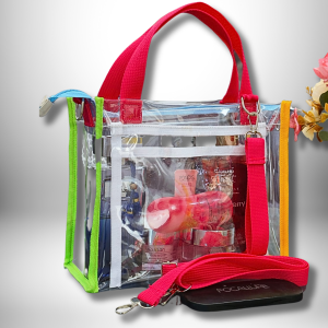 Tas mika pvc totebag rainbow Tas selempang