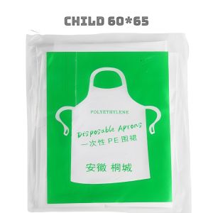 Disposable apron / adult children / commercial or household waterproof and oil-proof / APRON PLASTIK Pakai Buang