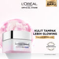 L'Oreal Paris Glycolic Bright Glowing Night Cream - Skin Brightening Krim Malam Pelembab Loreal Glyco Acid AHA Exfoliating Anti Dark Spot Wajah Peeling Muka. 