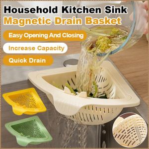 Drainage Sink Magnetic Fast Drying Drainer Efficient Draining Simple Styling Use Cleaning Utility