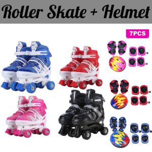 #ReadyStock Inline Skates Roller Skate double row skate shoe Hand Carry Bag Budak Kasut Roda Outdoor double skate