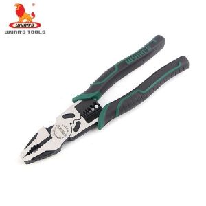 WYNNS Professional Multi-Function Combination Pliers for Wire cutter stripping and crimping 225mm 9 Inches Electrician