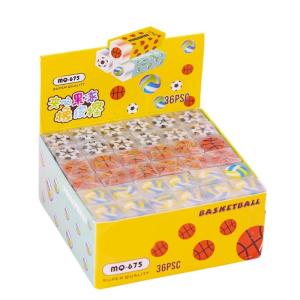 32/36 Pcs Erasers Aesthetic Erasers Lovely Animal Pencil Erasers Soccer Erasers Easy To Clean Prizes Gift for Kids