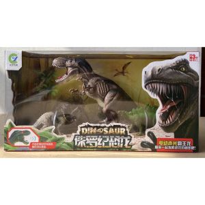 [SG] Walking T-Rex Dinosaur w Sound/Dinosaurs Model Figurine Toy for Kids/Tyrannosaurs Rex/Children Interactive Gift