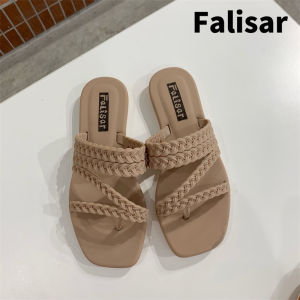 Falisar รองเท้าผู้หญิง รองเท้าแตะ รองเท้าหูหนีบ รองเท้าแฟชั่น สินค้ามาใหม่นะคะ นุ่มใส่สบายเท้ามากๆ ราคาถูก NO.1214