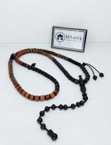 tasbih kombinasi liwung hitam galih kelor dan bidara arab
