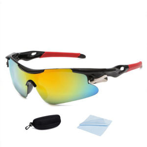 YPSS (with Box) High Quality Sports Cycling Sun Glasses for Men Outdoor Sports Half Rim Motorcycle Shades for Men Uv400 Night Vision 2025 1183