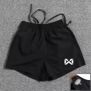 Mens and Womens Running Race Sprint Marathon Exercise Shorts Marathon Seaside Track and Field Pants Breathable Quick-Drying