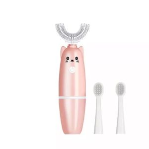 360° U Sonic Toothbrush Kids U-Shaped Electric Toothbrush Silicone Automatic Ultrasonic Tooth Brush