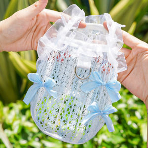 Cat Hollow Out Ruffled Vest Spring Summer Dog Clothes Dog Clothes Cat Clothing Supplies Fairy Ragdoll Strap