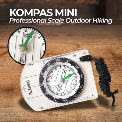 LumiParty Kompas Mini Professional Scale Outdoor Hiking - XC-MN0010