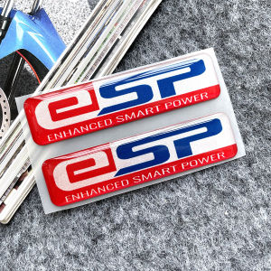 ESP 3D Epoxy Resin Sticker | Universal Fit for Honda Scooters | Motorcycle Decorative Decal Waterproof & Durable