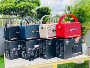 Loa Nghe Nhạc Bluetooth W9 – Âm Thanh Sống Động Thiết Kế Nhỏ Gọn Kết Nối Đa Dạng  sạc Nhanh Type-C tiện lợi