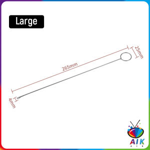 AIK 1 ชิ้น เข็มร้อยเชือกแบบยาว อุปกรณ์ร้อยเชือกกางเกง เหมาะสำหรับยางยืด เชือกกางเกง Rope Threading Tool