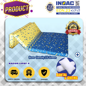 Kasur Lipat Busa Inoac Murah 200x120x20 cm EON LG D23 No 4 Tebal 20 Garansi 10 tahun Anti Kempes