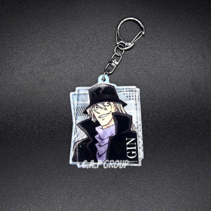 Móc khóa Conan Thám tử lừng danh Haibara Ai Shinichi hình nhân vật truyện tranh anime nhựa Acrylic