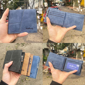 Ví Da Lộn Nam Baellerry D9176 Chính Hãng Bóp Da Nam Nhiều Ngăn Tiện Lợi Cao Cấp 2 Kiểu Dáng Ngang Và Đứng