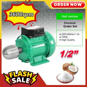 COD Coconut Grater 220V coconut grater motor 100% original/genuine coconut grater set