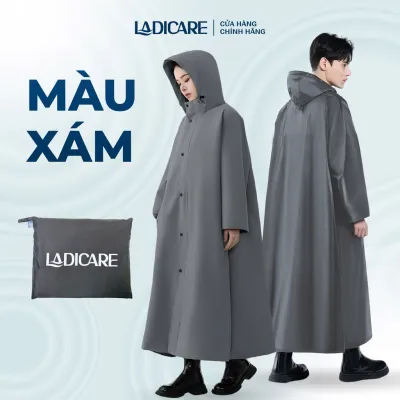 Áo Mưa Cánh Dơi LADICARE Chống Thấm Tuyệt Đối Vải Dày Đẹp Chuẩn Form