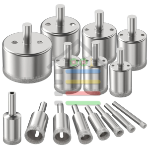 MATA BOR KACA MARMER KERAMIK UBIN SET 18 PCS 4 - 50MM