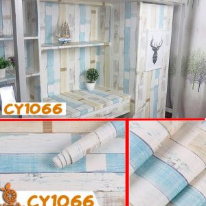 Wallpaper Dinding Stiker Kamar Kafe Ruang Tamu Teras Pilar Motif Kayu Vintage Ukuran L 45cm x P 8-9m