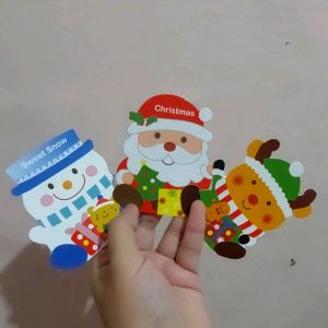 KERTAS PERMEN LOLIPOP NATAL / STAND LOLIPOP CHRISTMAS / LOLIPOP STICK PAPER CHRISTMAS