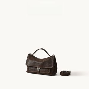 Songmont There is Spong-tanned sheepskinMountain Messenger Bag New Commuter Handbag Shoulder Crossbody Bag